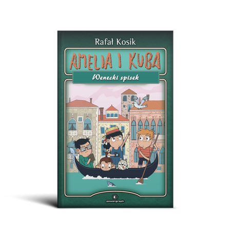 Okładka książki Amelia i Kuba. Wenecki spisek